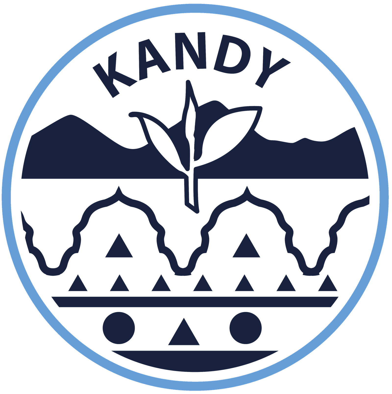 Kandy tea region logo